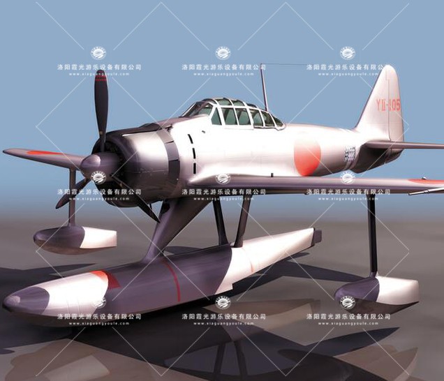 六弓乡3D模型飞机